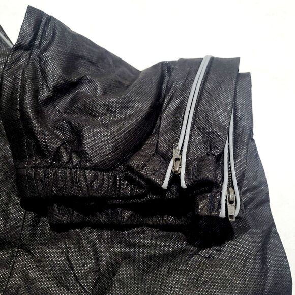 Frogg Toggs Outerwear Black Rain Pants Elastic Drawstring Men's Large NWOT - Picture 7 of 12